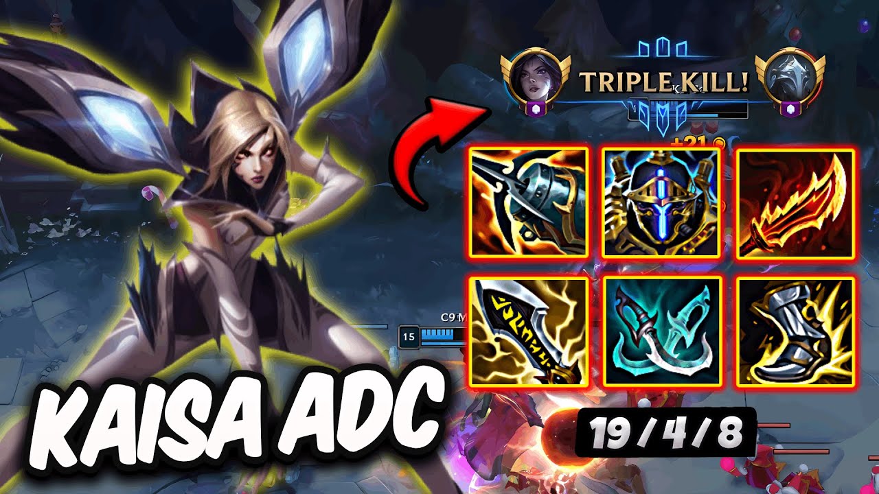 Kaisa vs Yunara ADC ( TripleKill ) Korea Grandmaster 1000 LP | Patch 25.24