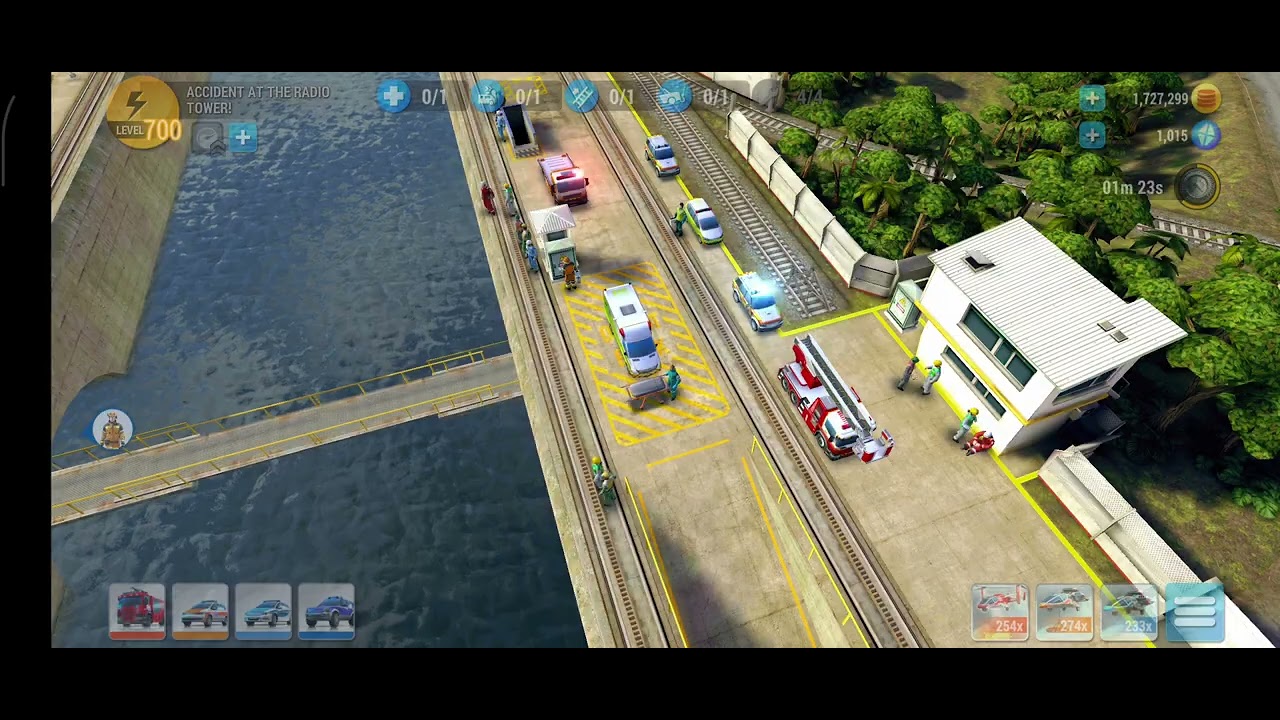 Accident at the radio tower