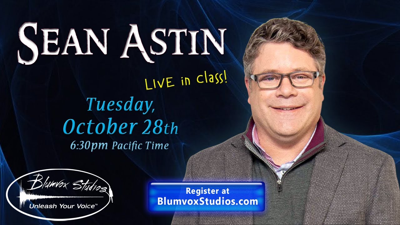 Sean Astin at Blumvox Studios! - Tuesday October 28th, 2025