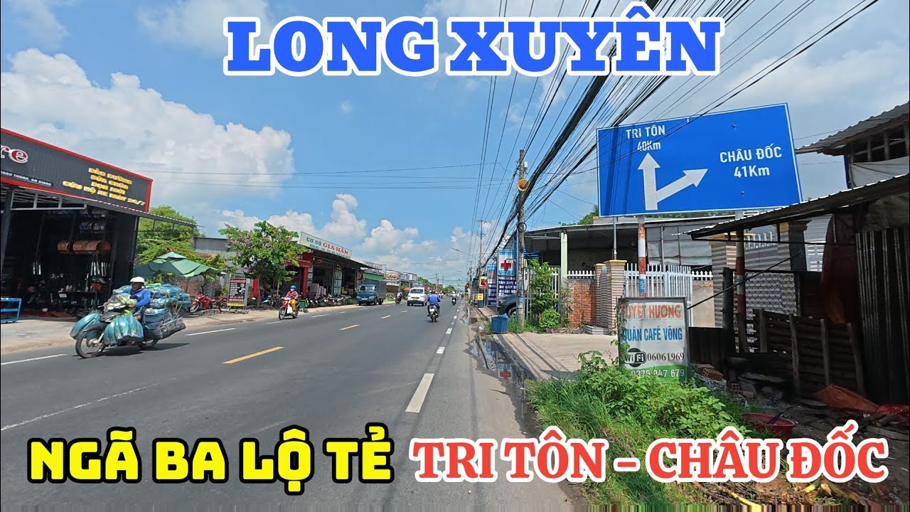Từ cầu Trà Ôn Long Xuyên đến lộ tẻ Tri Tôn Châu Đốc buổi sáng ngày 4-5-2025