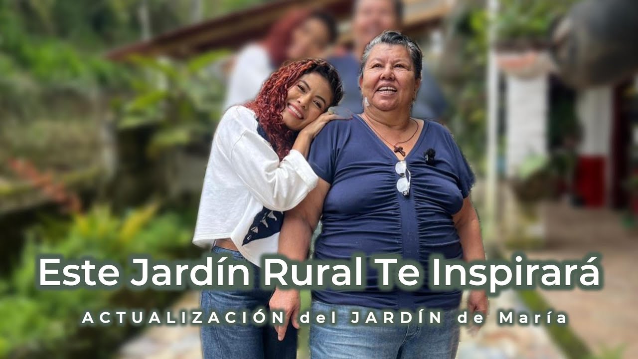 Plantas, Remedios y Alimentos: Así Vive María en su Jardín Autosostenible