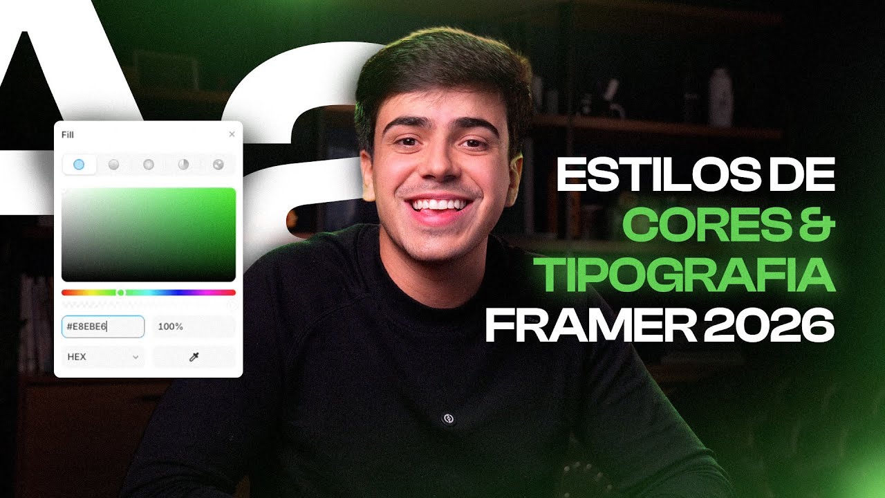 CRIANDO ESTILOS DE CORES E TIPOGRAFIA DENTRO DO FRAMER, USANDO O SITE DA WISE COMO EXEMPLO PRÁTICO