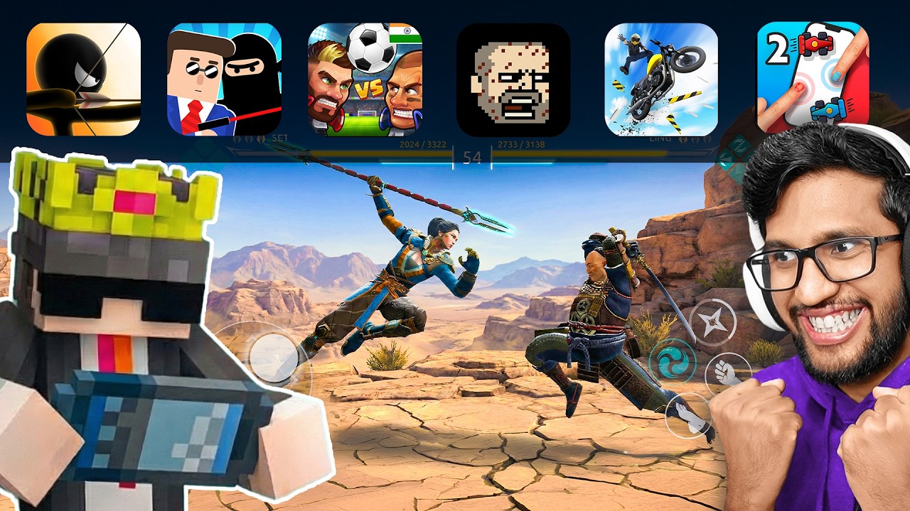 TOP MULTIPLAYER FREE ANDROID GAMES WITH SENPAISPIDER