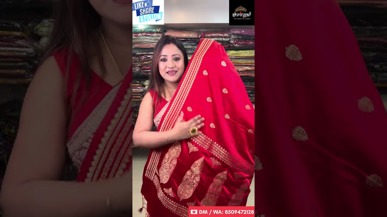 🔥 Valentine’s Day Red Special Sarees | 16-26 🔥