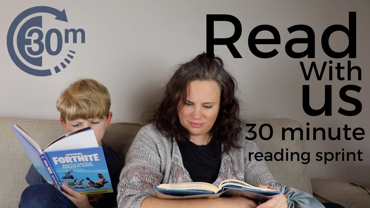 Read with Us | 30 Minute Reading Sprint Motivation