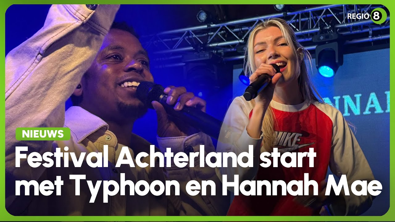 Festival Achterland Doetinchem afgetrapt met Typhoon, Hannah Mae en prins Floris
