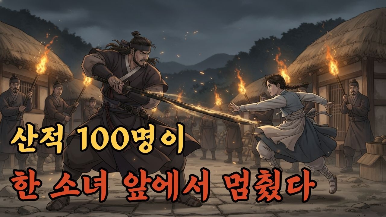 누더기 소녀를 비웃던 산적 두목이 무릎 꿇은 이유 #달빛야담 #옛날이야기 #반전 #동화 #산적 #무예 #스토리텔링
