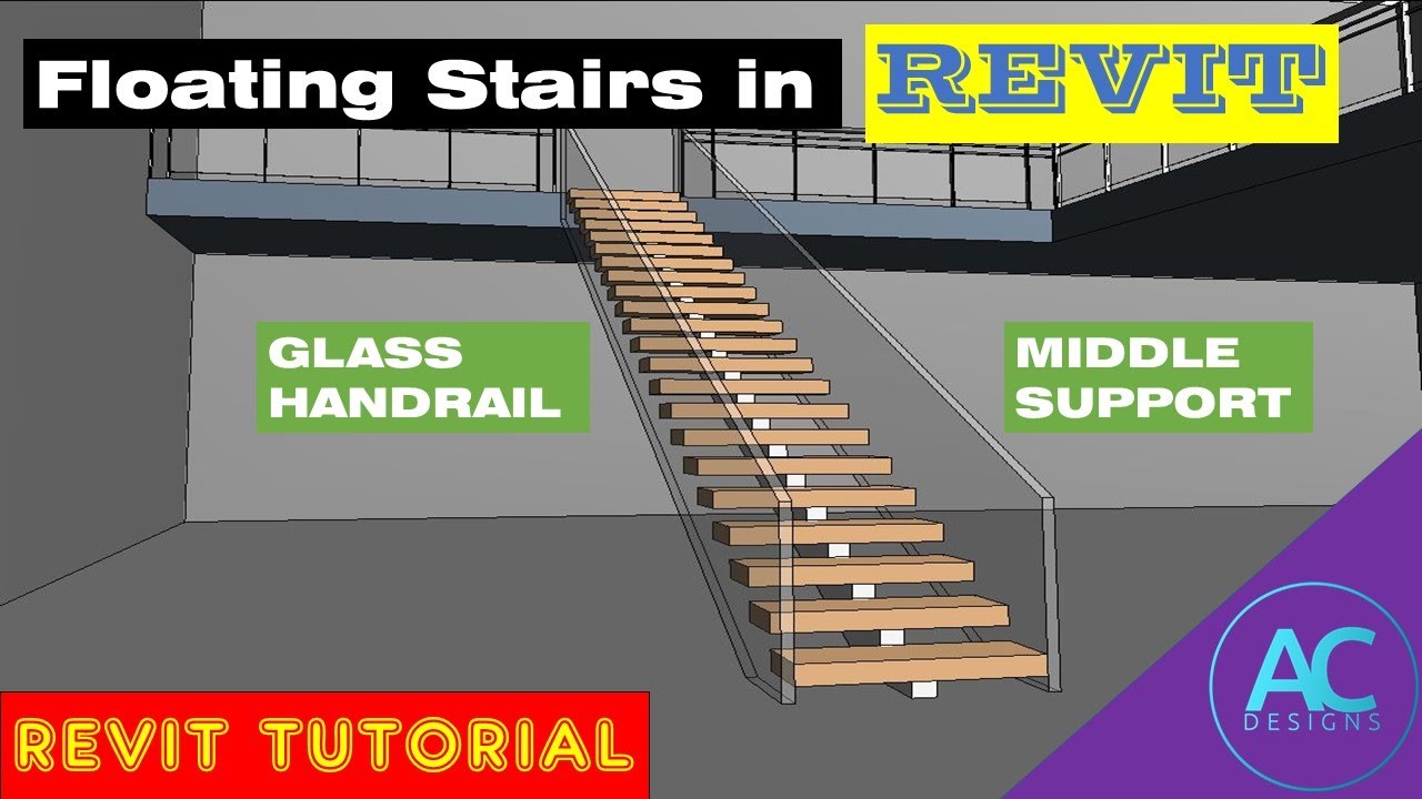 Floating Stairs in Revit | Revit Tutorial | Tips and Tricks