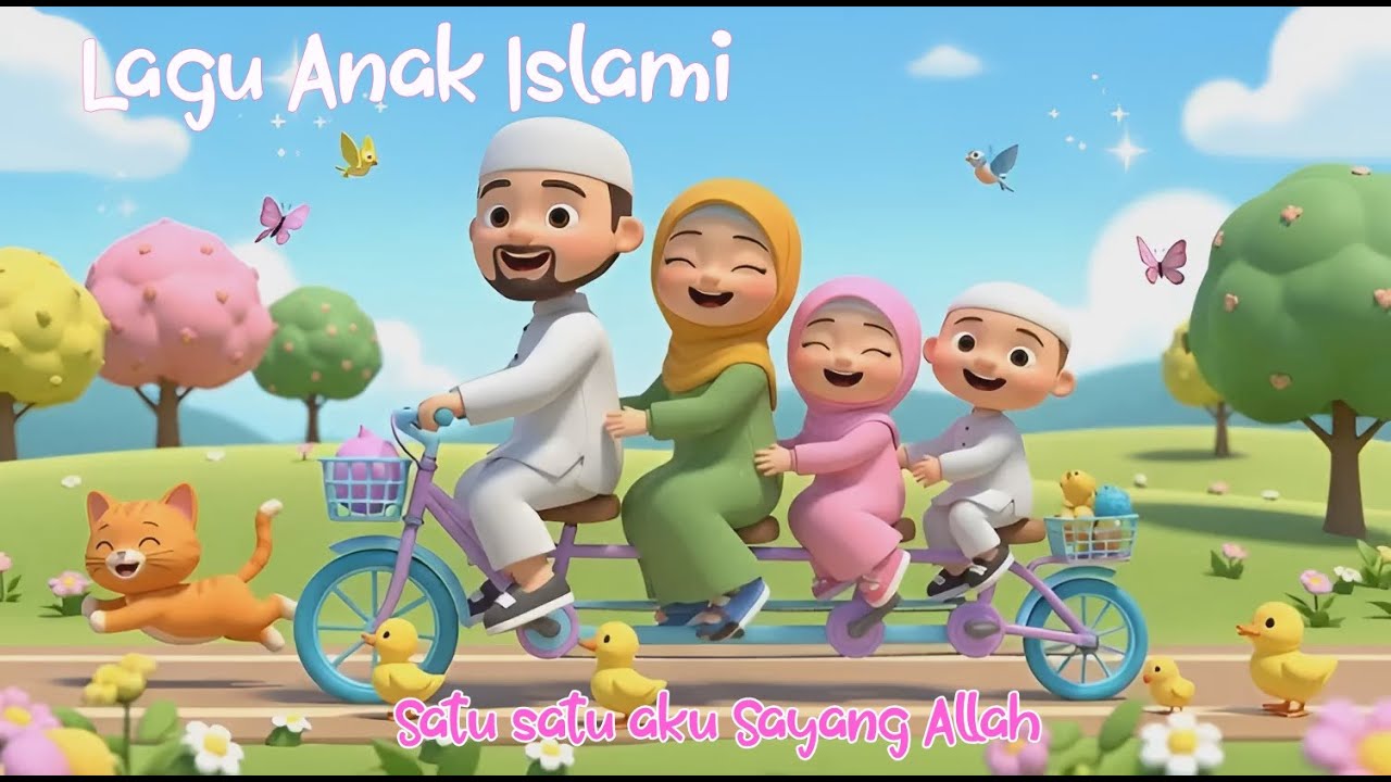 Lagu Anak Islami - Aku sayang Allah - Satu Satu Aku sayang Allah - Lagu anak terpopuler 2025