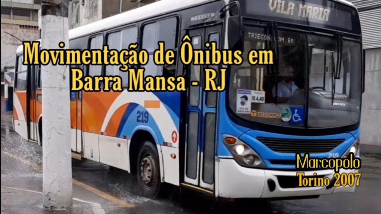 ✅Movimentação de Ônibus em Barra Mansa - RJ