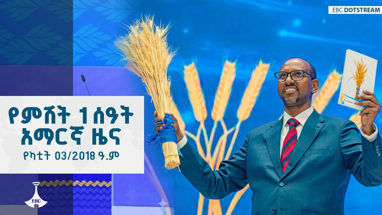 የምሽት 1 ሰዓት አማርኛ ዜና… የካቲት 03/2018 ዓ.ም ETV | EBC | EBCDOTSTREAM