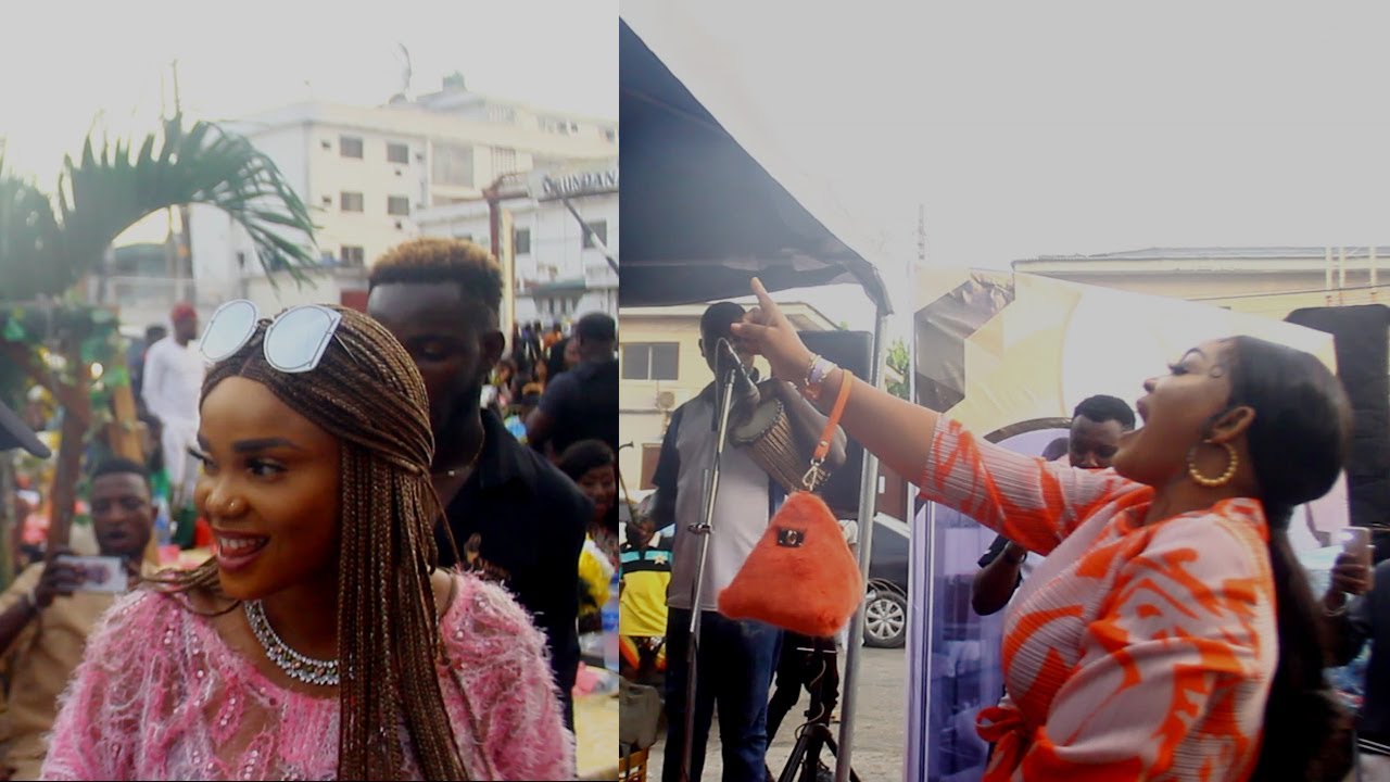 IYABO OJO AND MERCY AIGBE COMPETE DANCE ON STAGE AS THEY ROCK NBS EMPIRE PARTY IN EXPENSIVE OUTFIT