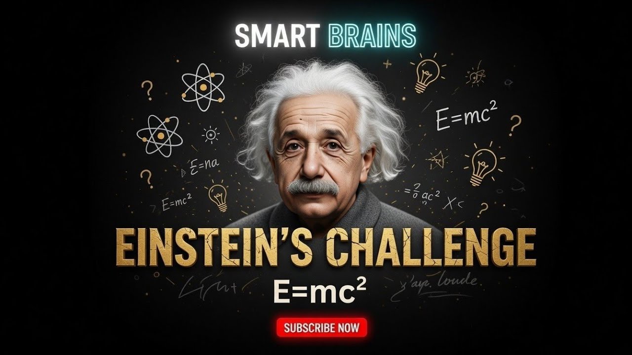 EINSTEIN'S MATH Challenge (E=mc'2)  99.9999999999 ℅ Fieald This pazzul 😱