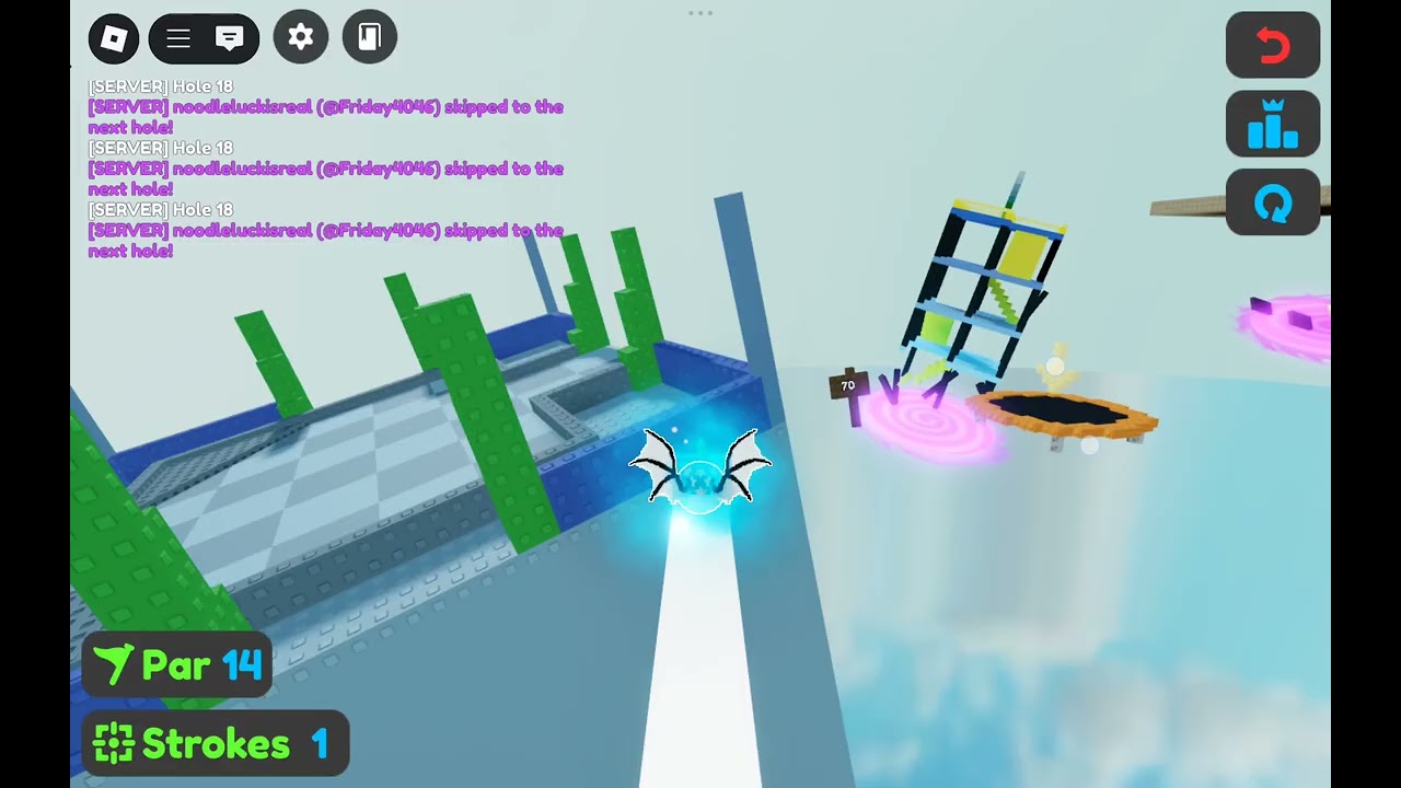 Is this the first hole in one in hole 18 nostalgia in Super Golf