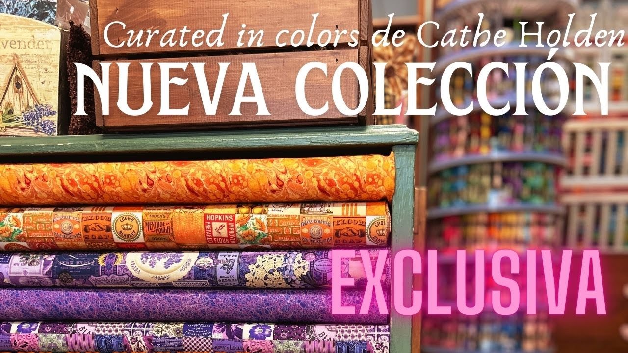 🌟EXCLUSIVA🌟 Solo AQUI!! ✨ NUEVA colección de TELAS de CATHE HOLDEN ✨