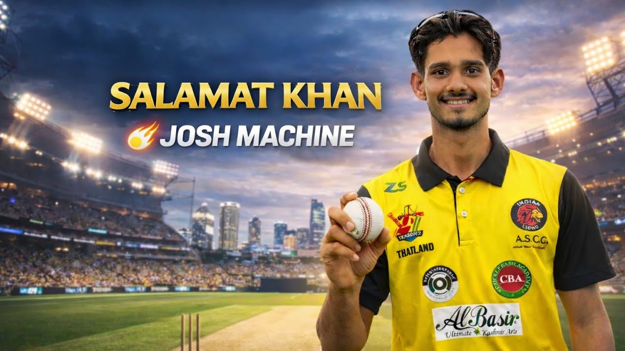 Salamat Khan | Right Arm Medium Pacer | Lethal Bowling Spell |
