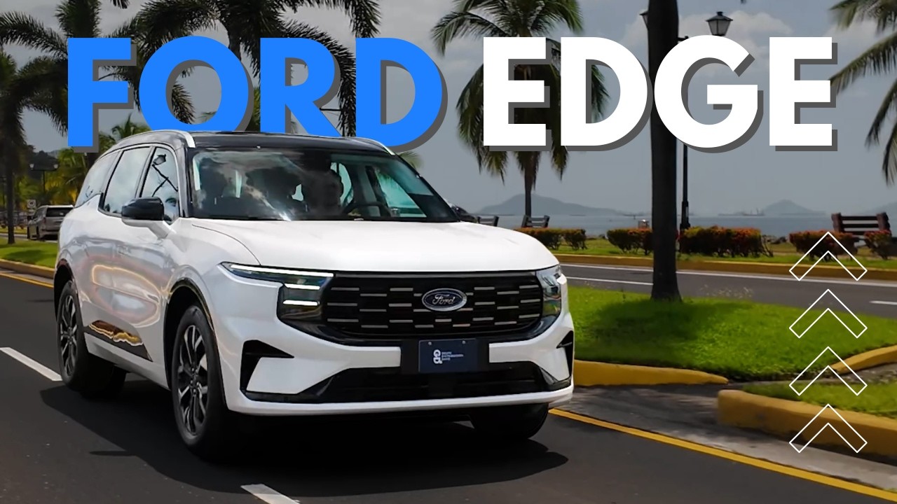 ¡Adiós al V6! Ahora consume un 40% MENOS | Ford Edge Hybrid | Prueba en Español