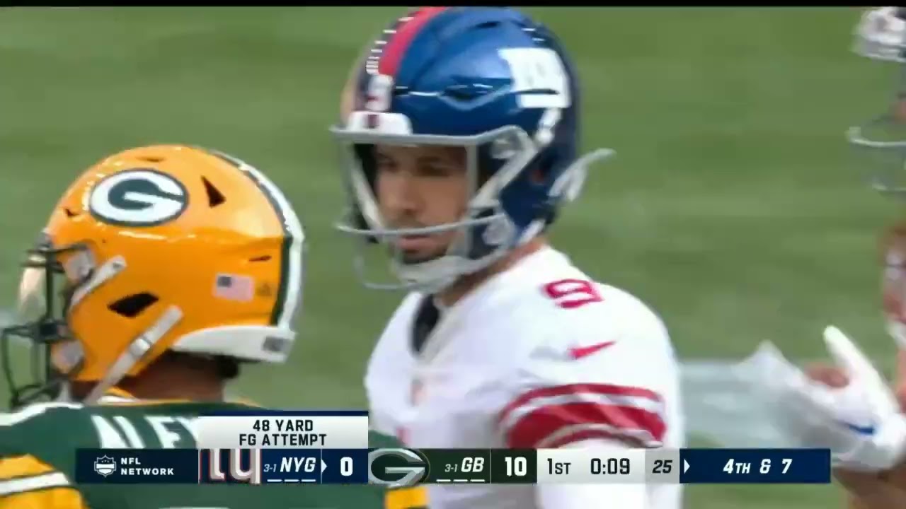 Graham Gano scored the first 3 points for the Giants