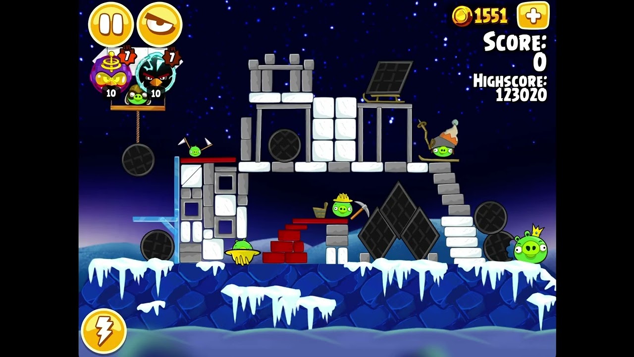 Angry Birds Seasons On Finn Ice 🇫🇮 All Levels