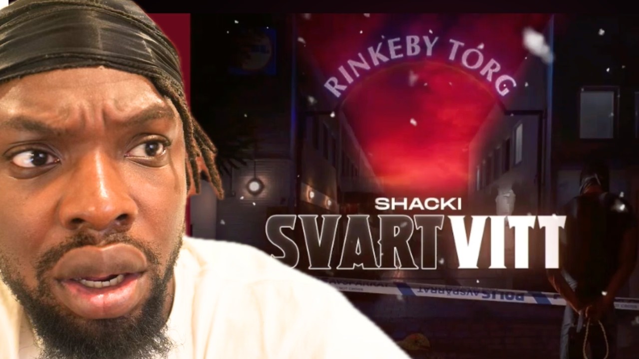 Shacki - Svarvitt English Lyrics SWEDISH RAP (SUNDAY VISIONS REACTION)
