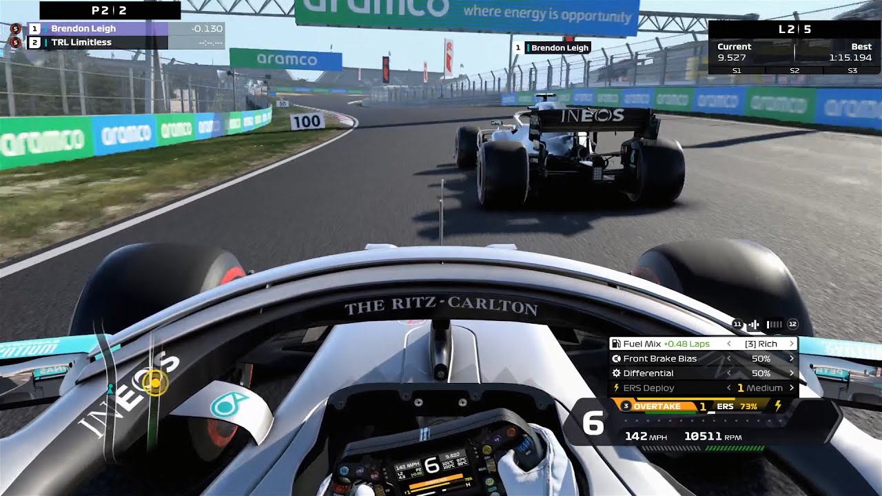 Fighting Against Brendon Leigh At Zandvoort