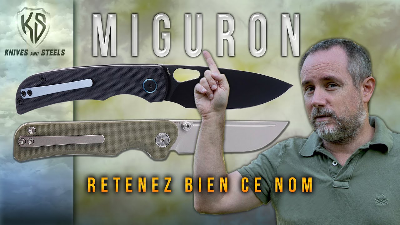 Couteaux Miguron : Tactiques et terriblement attractifs