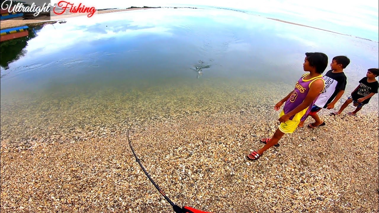 Ultralight Fishing | Hunting The Predator Terapon Jarbua - Crescent Grunters o Bogaong..