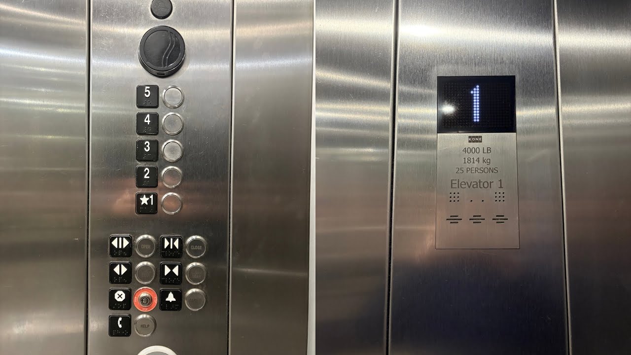 KONE EcoSpace Traction North Elevators @ Hotel Indigo | Naperville, IL