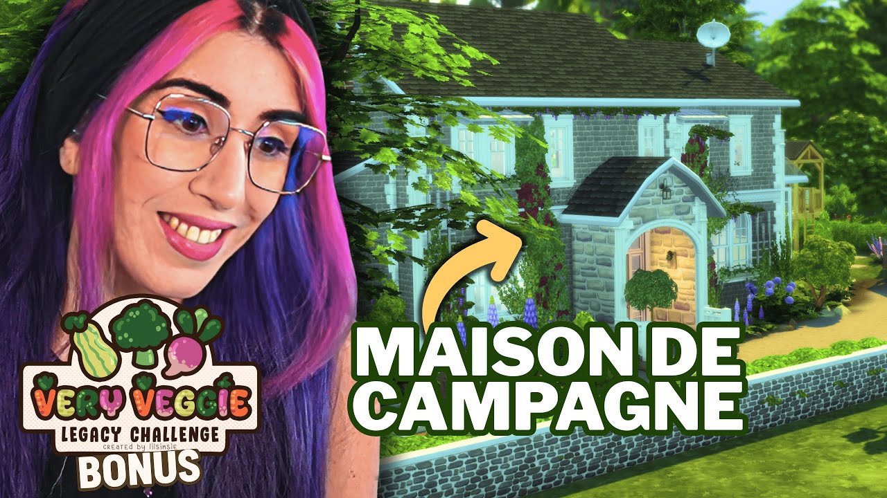 Je crée un cottage de rêve pour ma famille 🥦 Sims 4 Very Veggie Legacy | EP.BONUS