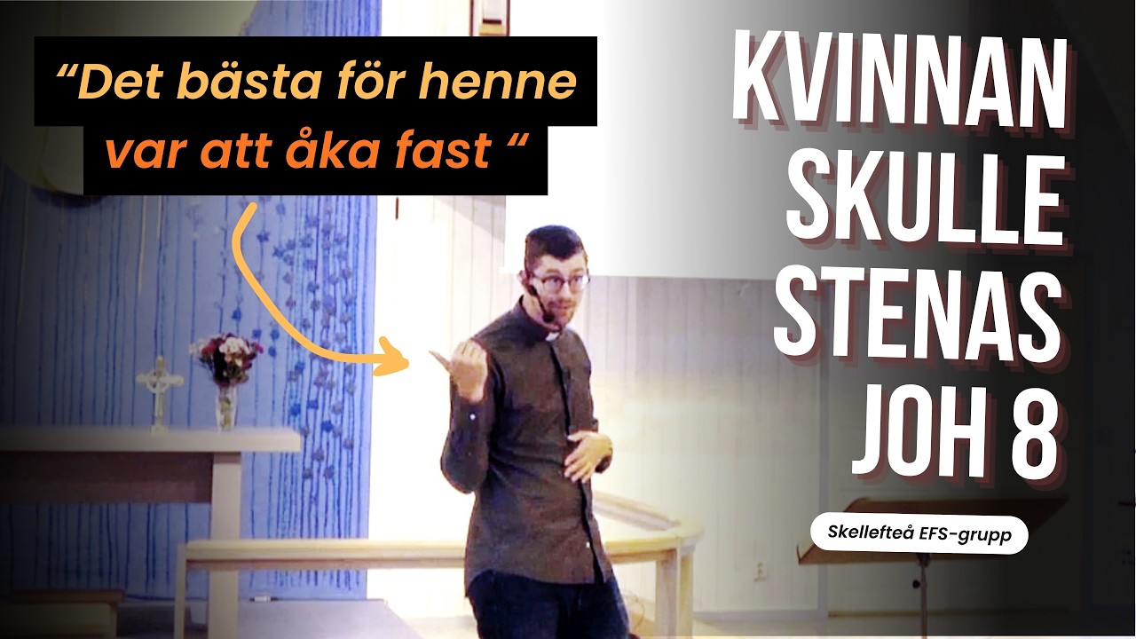 Tagen på bar gärning. - ÄKTENSKAPSBRYTERSKAN- Predikan över Johannes 8