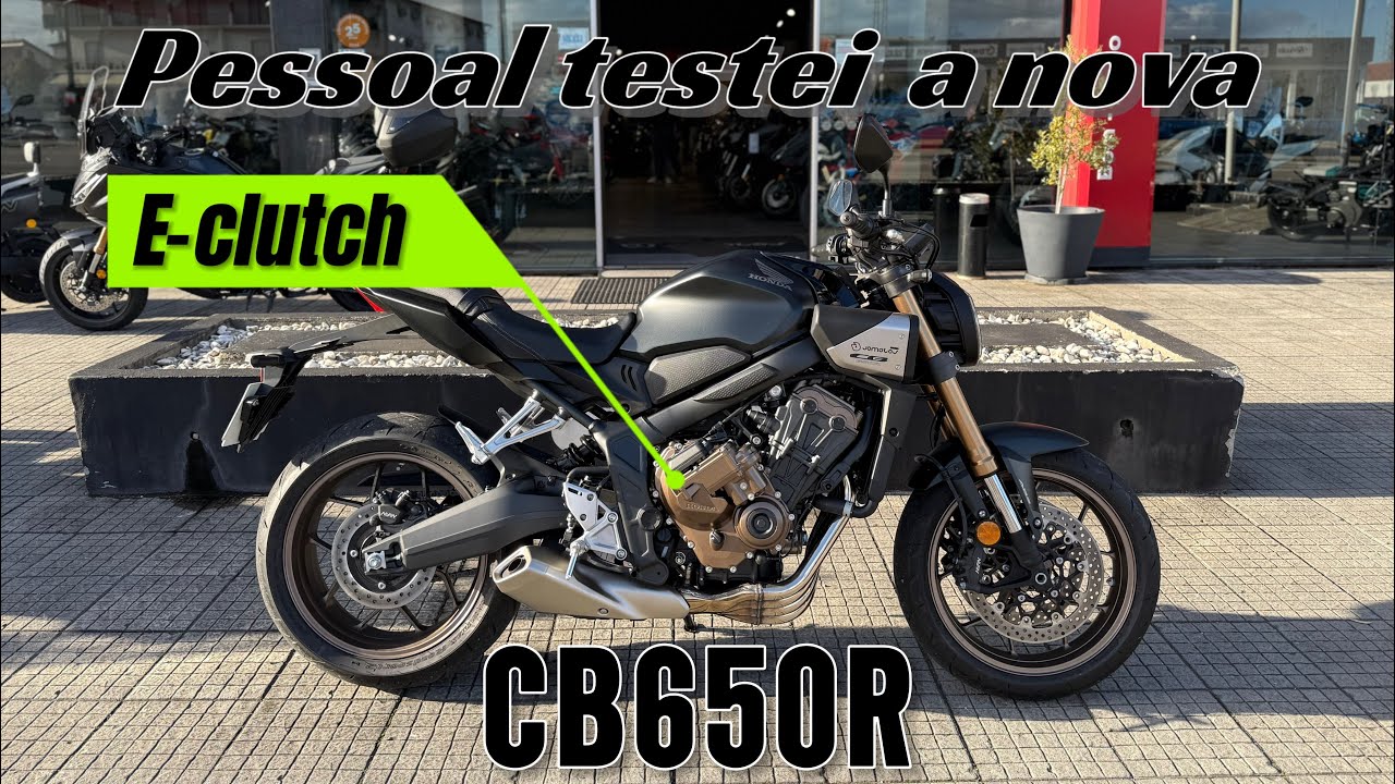 HONDA CB650R E-CLUTCH / Em português