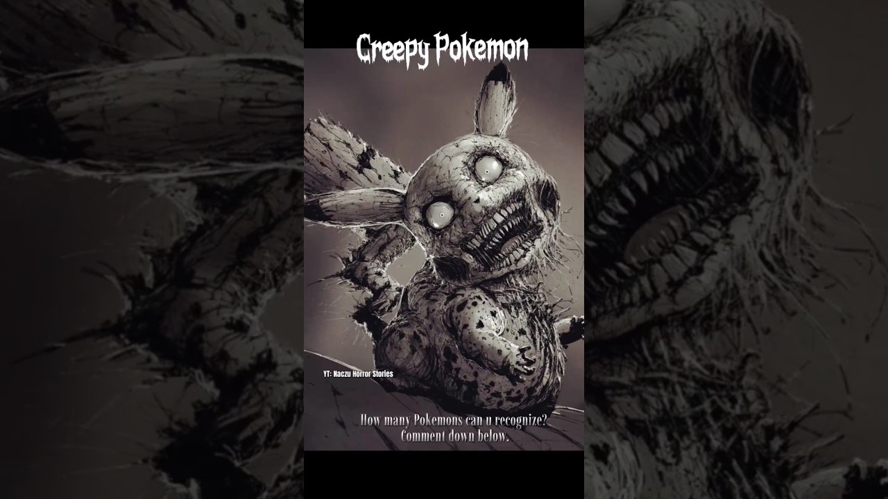Will you catch them all creepy Pokemons? 👻 