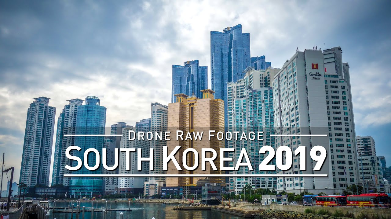 【4K】Drone RAW Footage | SOUTH KOREA 2019 ..:: Seoul :: Busan :: Daejeon :: Gyeongju | UltraHD Video