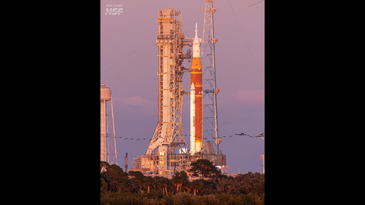 LIVE - Carico carburante su SLS per PROVA GENERALE (wet dress rehersal) Artemis II