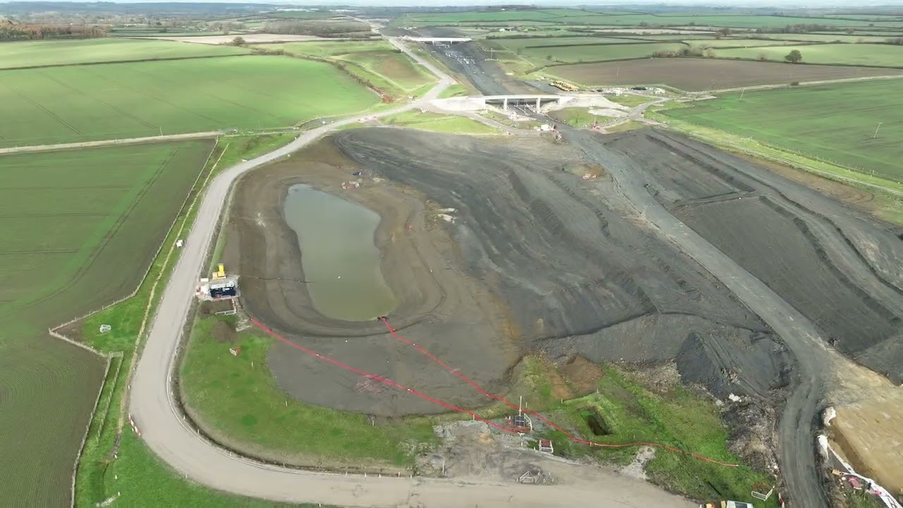 HS2 Construction Progress 2025H2 Wormleighton to Southam