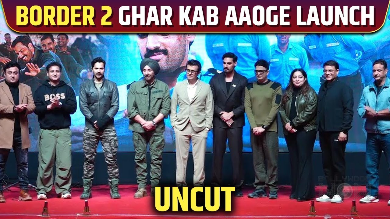 Border 2 Ghar Kab Aaoge Song Launch | Sunny Deol, Varun Dhawan, Ahan Shetty