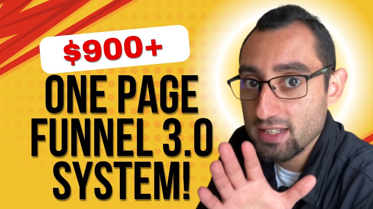One Page Funnel 3.0 System (Earn Up To $900+ Commission Per Sale)