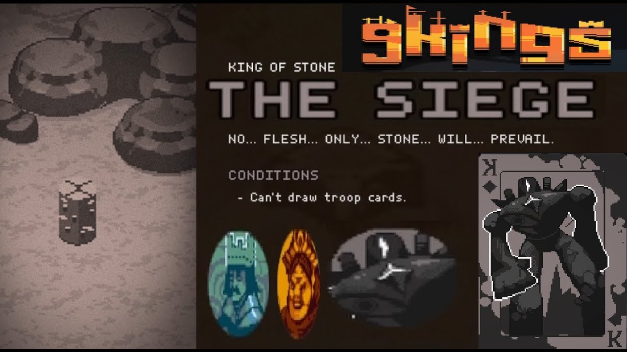 9 KINGS!! QUESTS! King of STONE! NO TROOPS only towers! 4