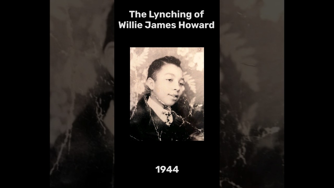 The Nature of Evil: Lynching of 16 yr old Willie James Howard #shorts #history