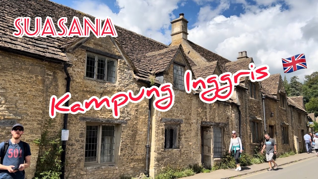 Ini lah salah satu desa tertua di inggris sudah 500 tahun #castlecombe #cotswoldvillages #uk