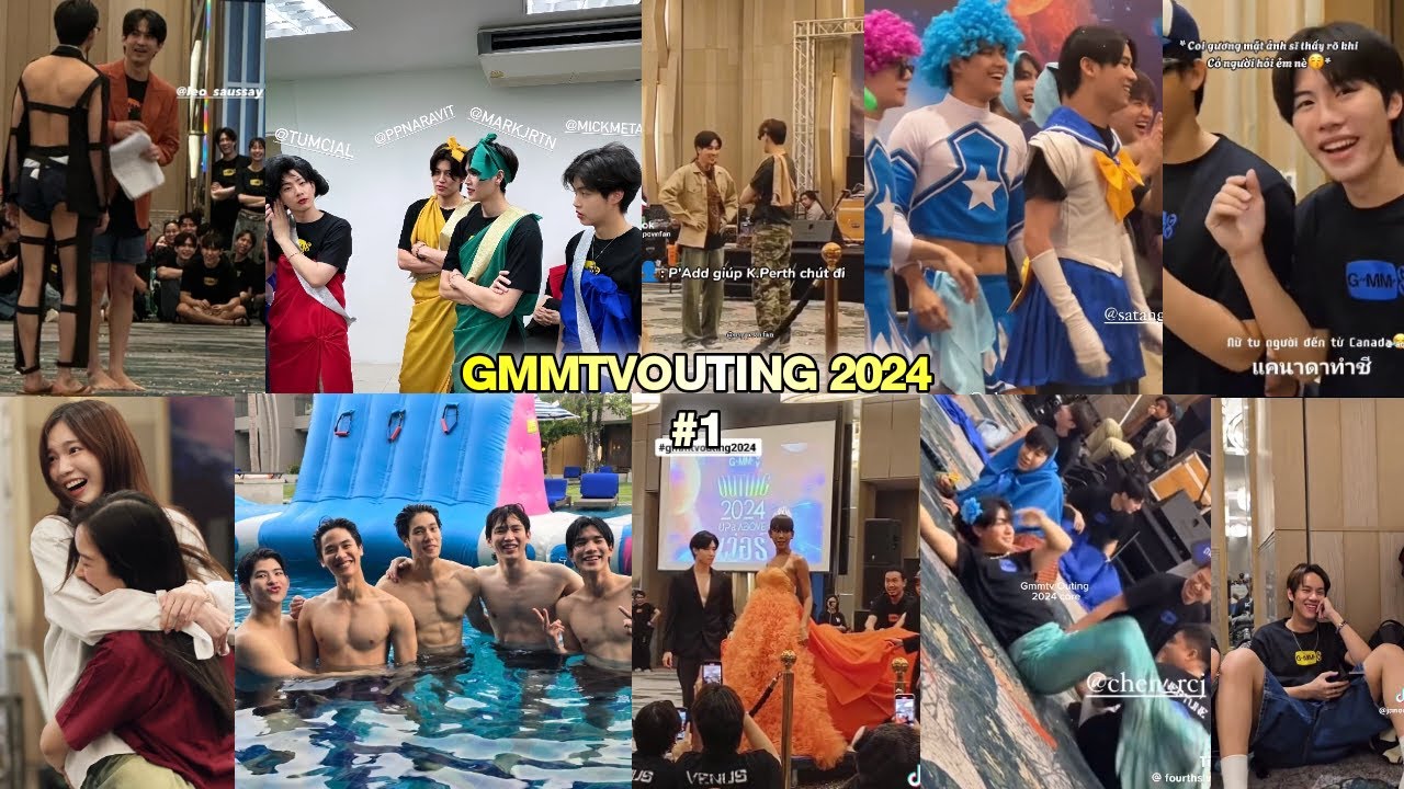 GMMTV OUTING 2024 có gì vui? Hội tụ toàn rạp xiếc trung ương🤣🤡 #moments #gmmtvouting2024 - 26052024