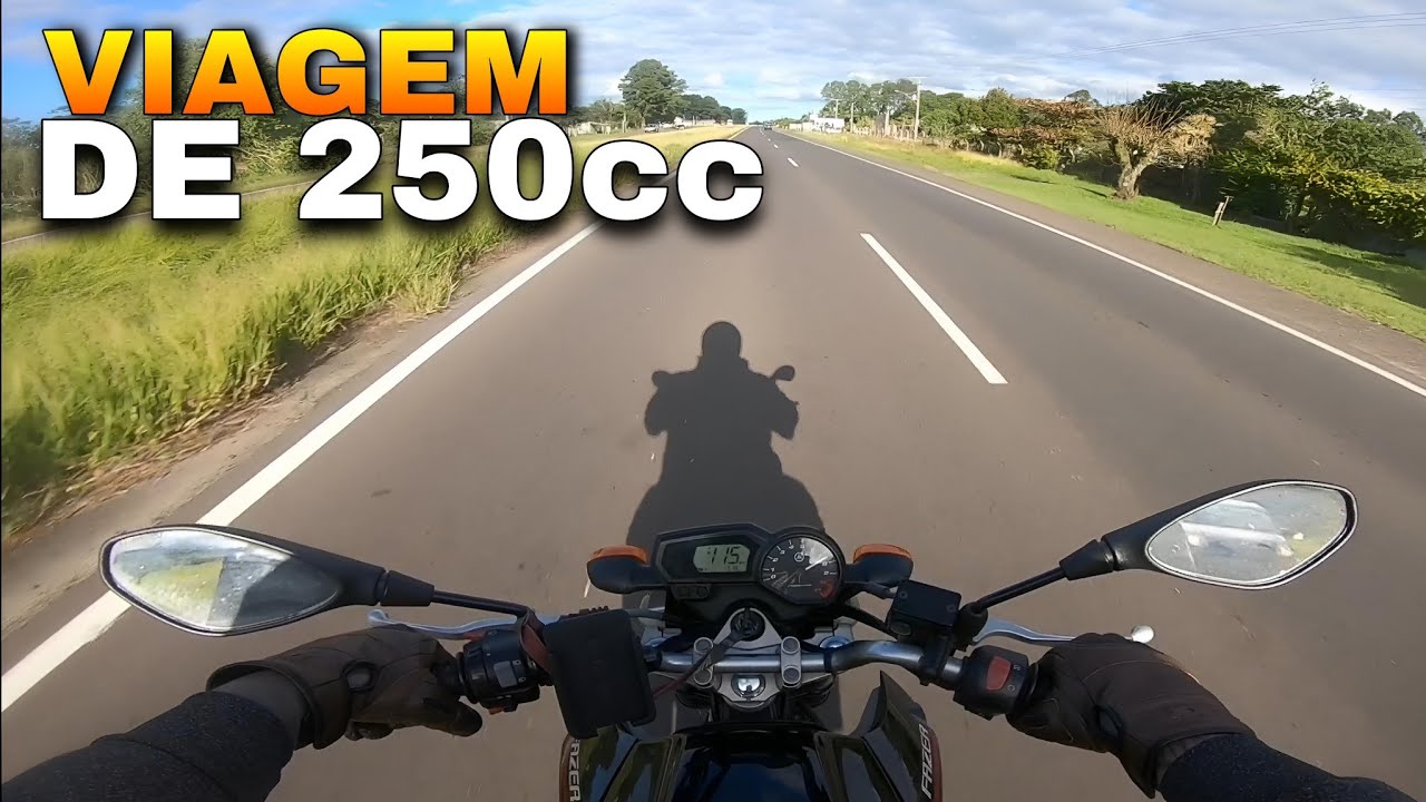 VIAGEM DE MOTO 250cc | Fazer 250 na Rodovia