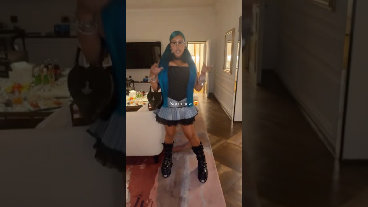 North West at 12 #kimkardashian #northwest #kardashians #beyonce #blueivy #viral