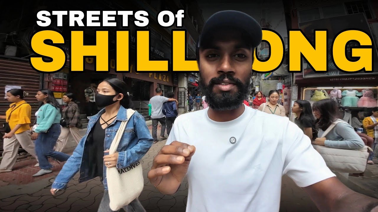 Shillong City Tour | Police Bazaar Walk | Elephant Falls Meghalaya | Shillong Vlog
