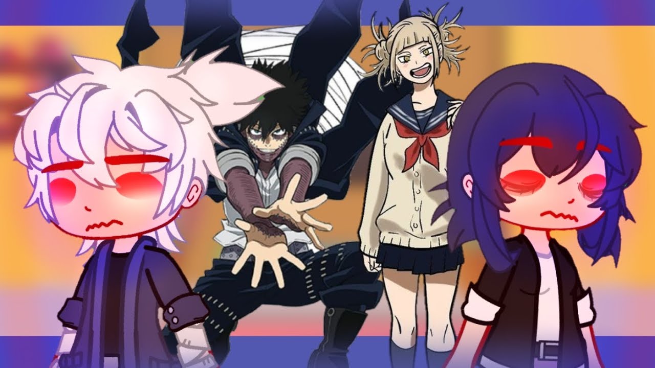MLB react to Marinette and M!y/n as Toga Himiko and Dabi |• Ship/ Made by Vanessa / m!yn x cannon •|
