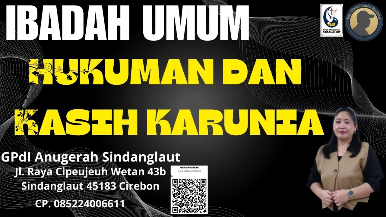 Ibadah UMUM // HUKUMAN DAN KASIH KARUNIA  // Minggu, 08 Februari 2026 // Ibu. Pdt. Steyni Tasik