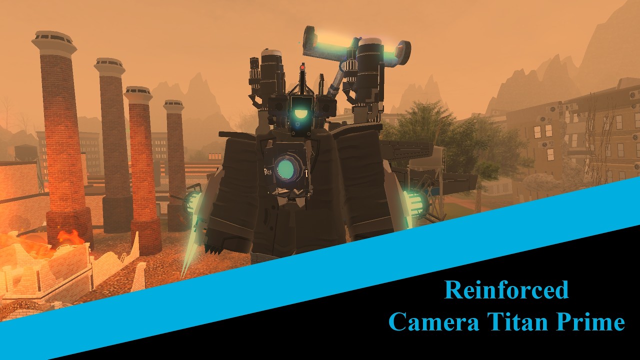 Reinforced Camera Titan Prime Showcase (skibi defense)