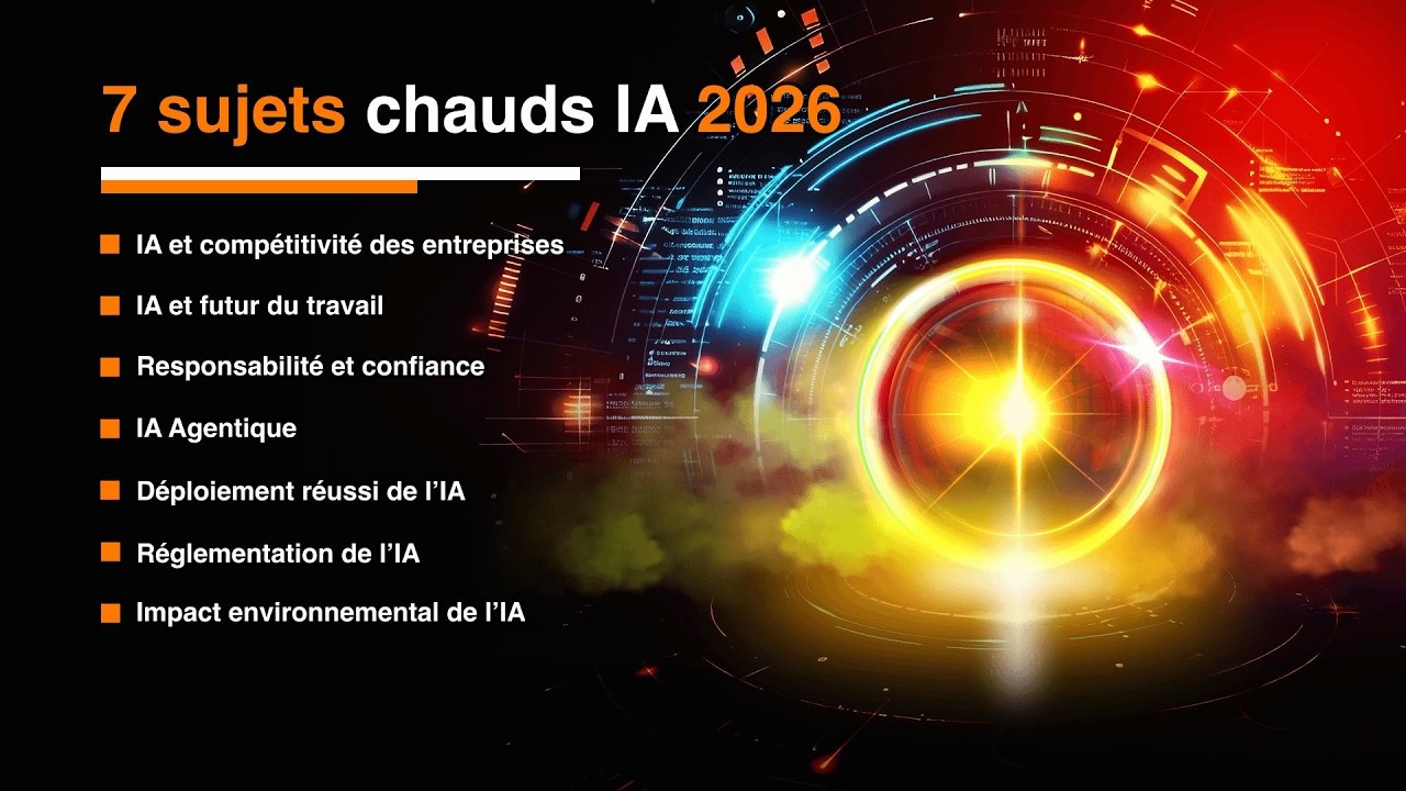IA : 7 sujets chauds pour 2026 - L'intégrale