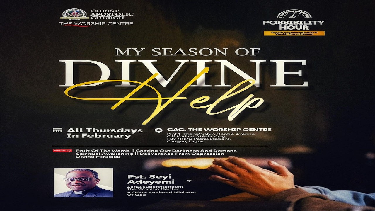 CHRIST APOSTOLIC CHURCH||T.W.C|| POSSIBILY HOUR ||26TH FEB 2026 #THEWORSHIPCENTRE
