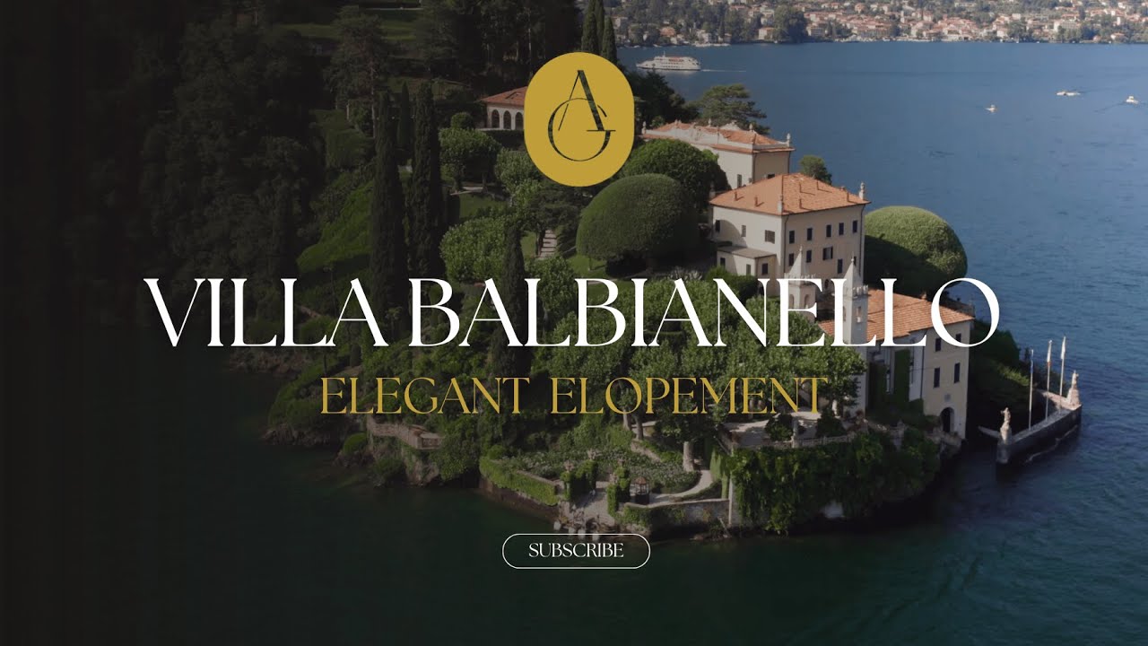 Elegant Elopement at Villa Balbianello on Lake Como